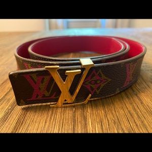 Authentic🎉 Louis Vuitton Monogram Belt!